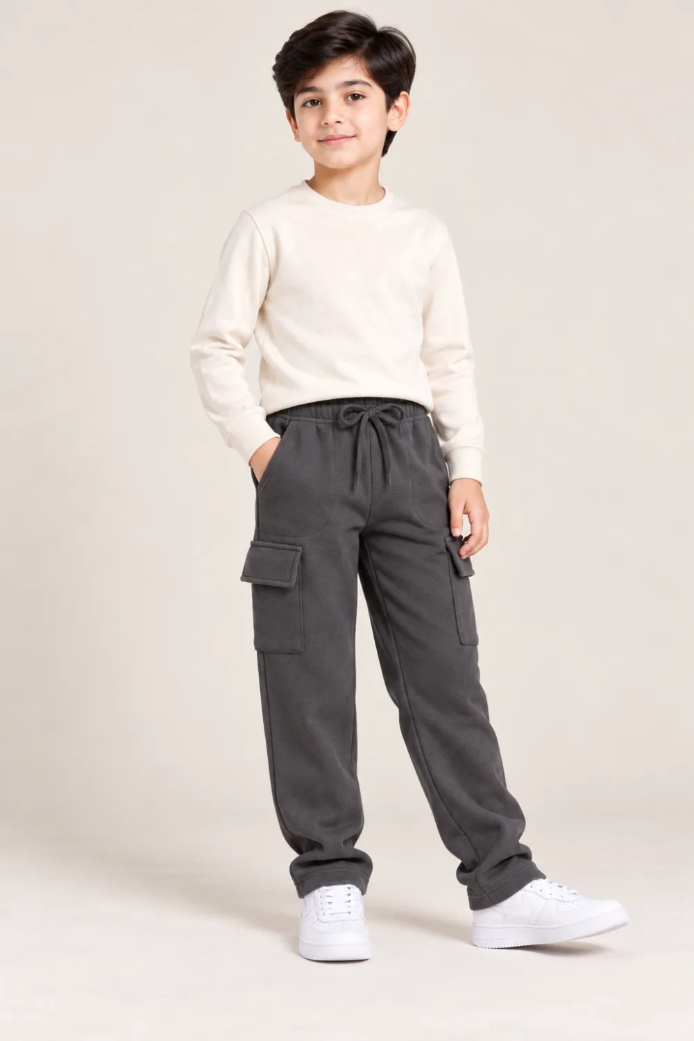 Boys Cargo Jogger Pants